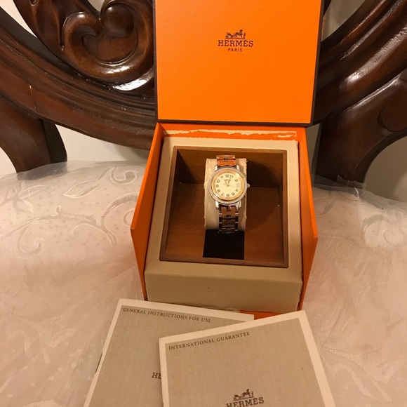 HERMES WATCH 14cm small hand only sold to Tradesy - Picture 3 of 16